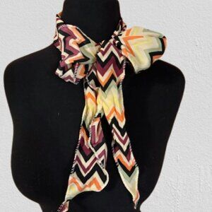 Multicolored Chevron Satin Wrapable - kids